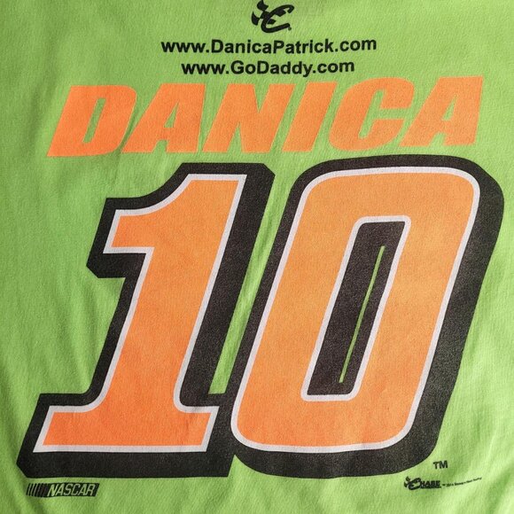 Chase Authentics Nascar Danica Patrick racing GoDaddy women's shirt - Picture 4 of 7